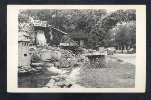 RPPC ANOKA MINNESOTA NIGHT O REST MOTEL ADVERTISING REAL PHOTO POSTCARD