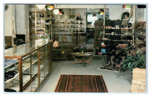 NEW WINDSOR, Maryland MD ~ Interior INTERNATIONAL GIFT SHOP Roadside Postcard