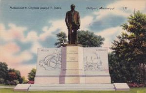 Monument To Captain Joseph T Jones Gulfport Mississippi