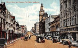 BR46805 Bourke street and general post office Melbourne   Australia