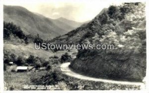 Real Photo from Red Marble Gap - Nantahala Gorge, North Carolina NC  