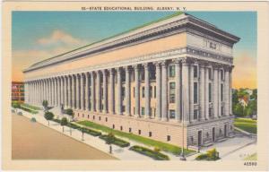 View of the State Educational Building - Albany NY, New York - Linen