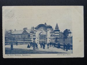 Hampshire PORTSMOUTH The Naval Barracks c1904 Postcard by John W. Mills