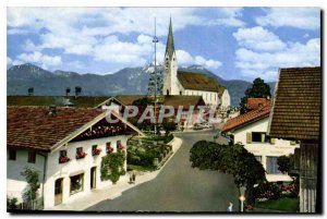 Postcard Modern Luftkurot Bernau am Chiemsee