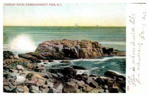 Postcard NATURE SCENE Narragansett Pier Rhode Island RI AP7638