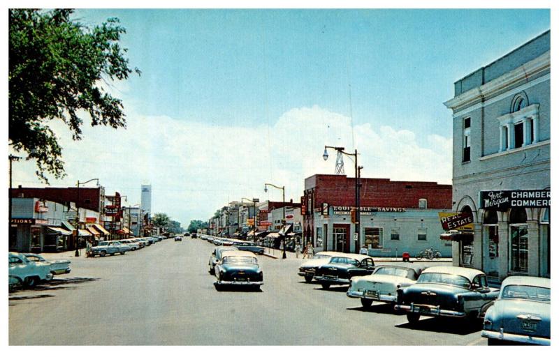 Colorado  Fort Morgan , Main street from the North