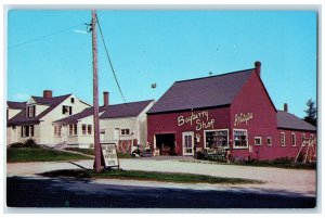 c1960's Bayberry Shop Exterior Searsport Maine ME Unposted Residences Postcard