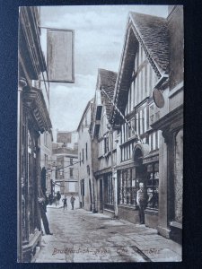 Wiltshire BRADFORD ON AVON The Shambles c1919 Postcard by W. Dotesio