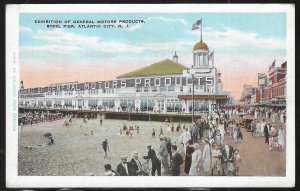 General Motors Exhibition, Atlantic City, New Jersey, Early Postcard, Unused