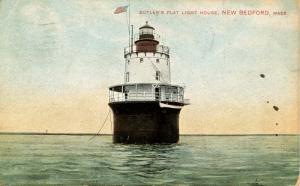 MA - New Bedford. Butler's Flat Light House