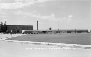 1950s High School Trimont Minnesota RPPC Photo Postcard 13225