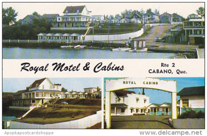 Canada Quebec Cabano Royal Motel Cabins Canada Quebec