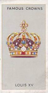 Phillips Vintage Cigarette Card Famous Crowns 1938 No 2 Louis XV
