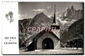 Old Postcard Les Praz de Chamonix