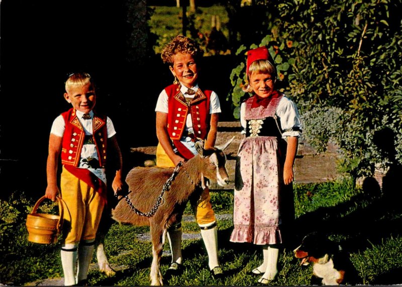 Switzerland Folk Dresses