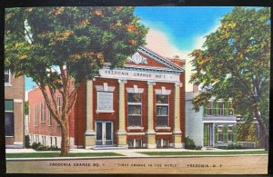 Vintage Postcard 1930-1945 Fredonia Grange No. 1, Fredonia, New York (NY)