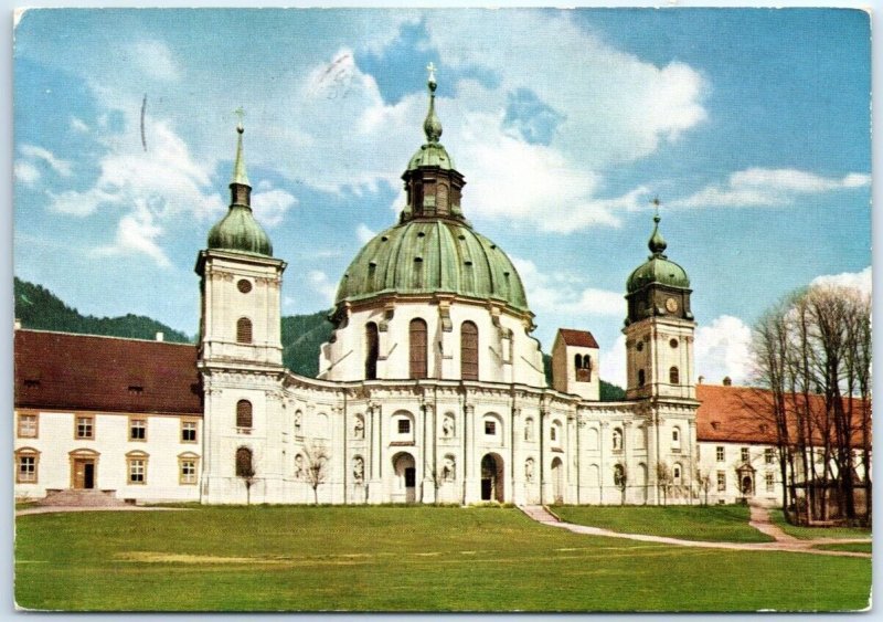 Postcard - Benedictine Abbey, Kloster Ettal, Germany