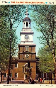 Independence Hall National Historic Park Philadelphia PA Clock Tower Postcard 