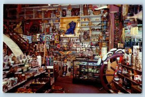 Seattle Washington WA Postcard Interior Ye Olde Curiosity Shop Colman Ferry Dock