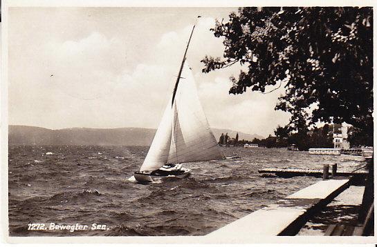 Germany - Sailboat on Bewegter Sea - RP 1934