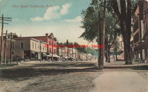 NH, Colebrook, New Hampshire, Main Street, 1912 PM, Dicksons Pub No 12