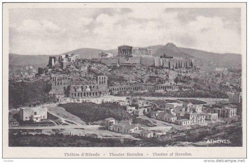 RP: ATHENES , Greece , 30-40s : Theater Herodes