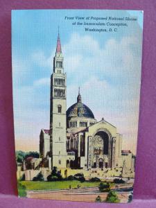 Old Postcard Lot: Franciscan Monastery Washington, DC