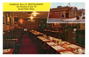 MA - Greenfield. Famous Bill's Restaurant