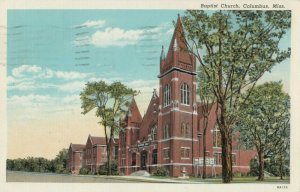 COLUMBUS  Mississippi  1939  Baptist Church