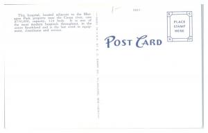 Mid-1900s Holy Name of Jesus Hospital, Gadsden, AL Postcard