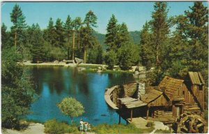 1963 postcard, Cedar Lake, California 