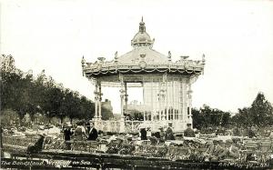 c1910 Printed Postcard; Ornate Bandstand, Westcliff on Sea Essex UK Unposted