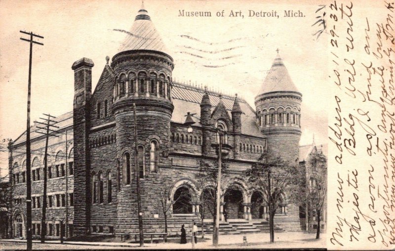 Michigan Detroit Museum Of Art 1907
