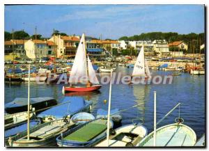 Postcard Modern Saint Cyr Lecques Harbor