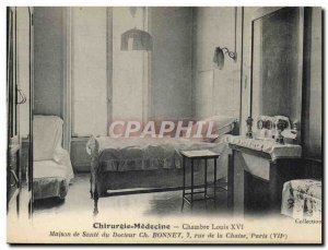 Postcard Old House Surgery Medicine Health Louis XVI house of Dr. Ch Bonnet S...