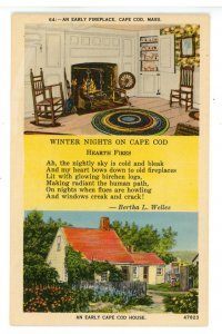 MA - Cape Cod. Winter Nights on Cape Cod by Bertha L. Welles