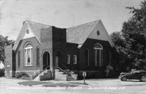 Concordia Kansas United Brethren Church Real Photo Antique Postcard K56470