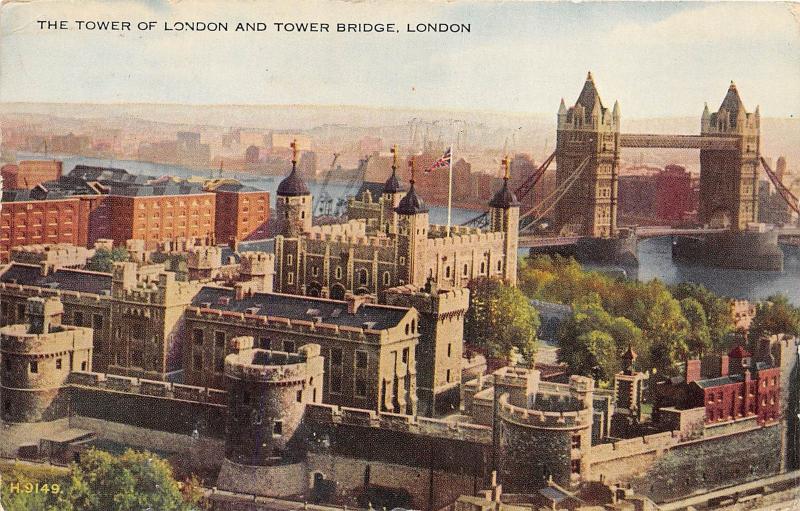 BR61139  the tower and tower bridge london   uk