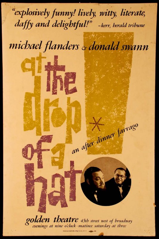 At the Drop of a Hat- an after dinner farrago