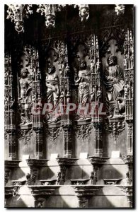 Old Postcard Auch Gers Cathedrale Some Statues Wooden sculptures of Justice X...