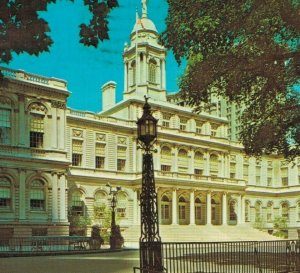 USA City Hall New York City Vintage Postcard 07.70 