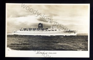 LS2899 - Canadian Pacific Liner - Empress of England - completed 1957 - postcard