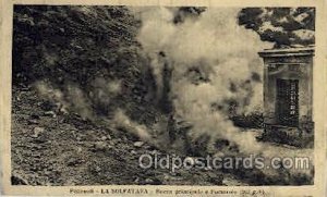 Volcano - La Solfatara, Pozzuoli, Near Naples, Southern Italy Volcano Unused 