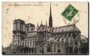 Old Postcard Paris Notre Dame