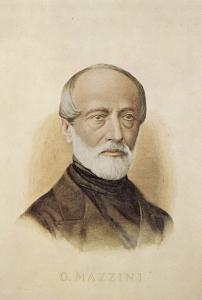 Guiseppe Mazzini Painting Museo Nazionale Del Risorgimento Postcard