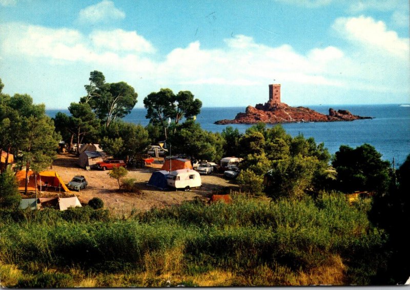 France Var Le Dramont Camping Area 1963