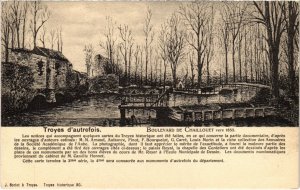 CPA TROYES d'autrefois - Boulevard de Chaillouet vers 1855 (71687)