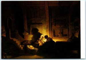 The Holy Family at Night By Rembrandt Harmensz. Van Rjin M-17021