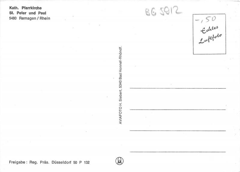 BG5912 remagen rhein kath pfarrkirche st peter und paul    germany