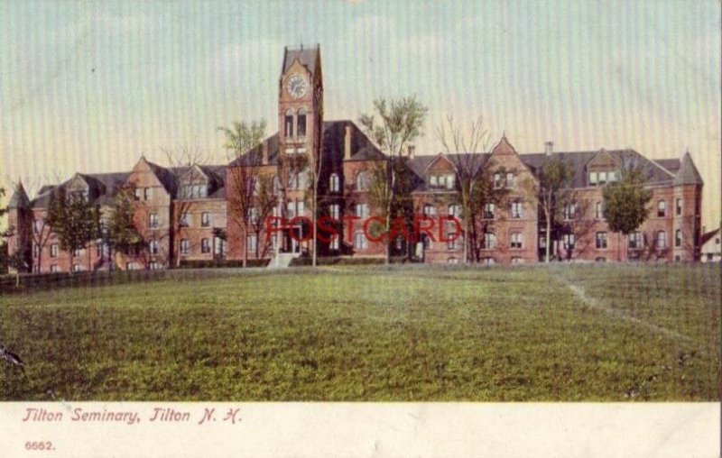 pre-1907 TILTON SEMINARY, Tilton, N. H.